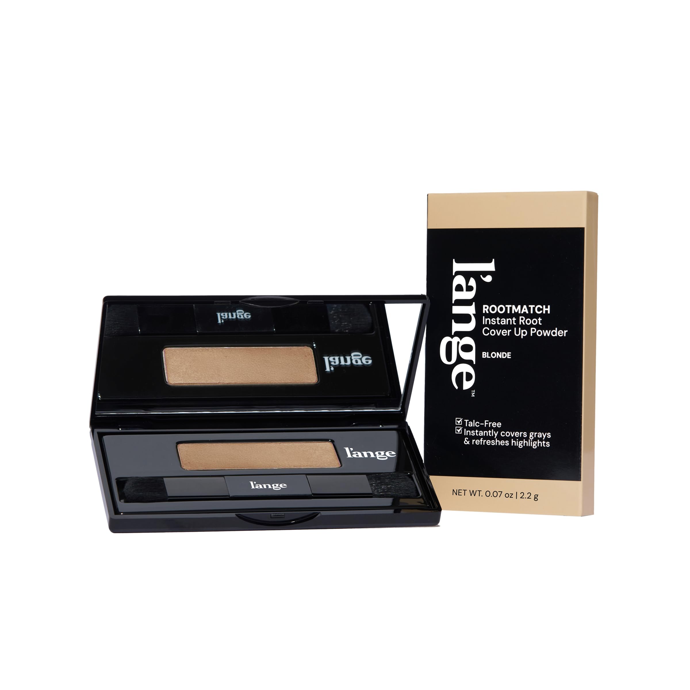 LANGE HAIR RootMatch Instant Root Cover Up Powder Conceals Grays Sparse Spots Extends Highlights Transfer- Water-Resistant For All