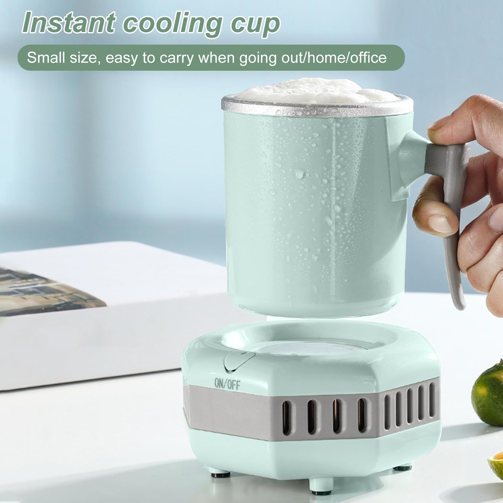 Tazza Elettrica A Raffreddamento Rapido A Forma Di Anatra - Mini Frigo Da Scrivania, Multicolore