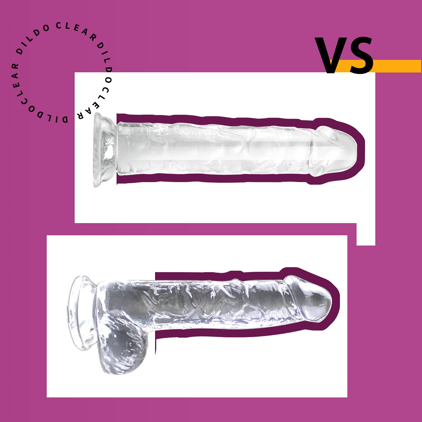 Crystal Realistic Dildo, Body-Safe Material, Lifelike Beginner, Sex Toy, Both Penes, Dildo With Teat For Women, Sex Toy For Women, Men, Toy (M - View #11