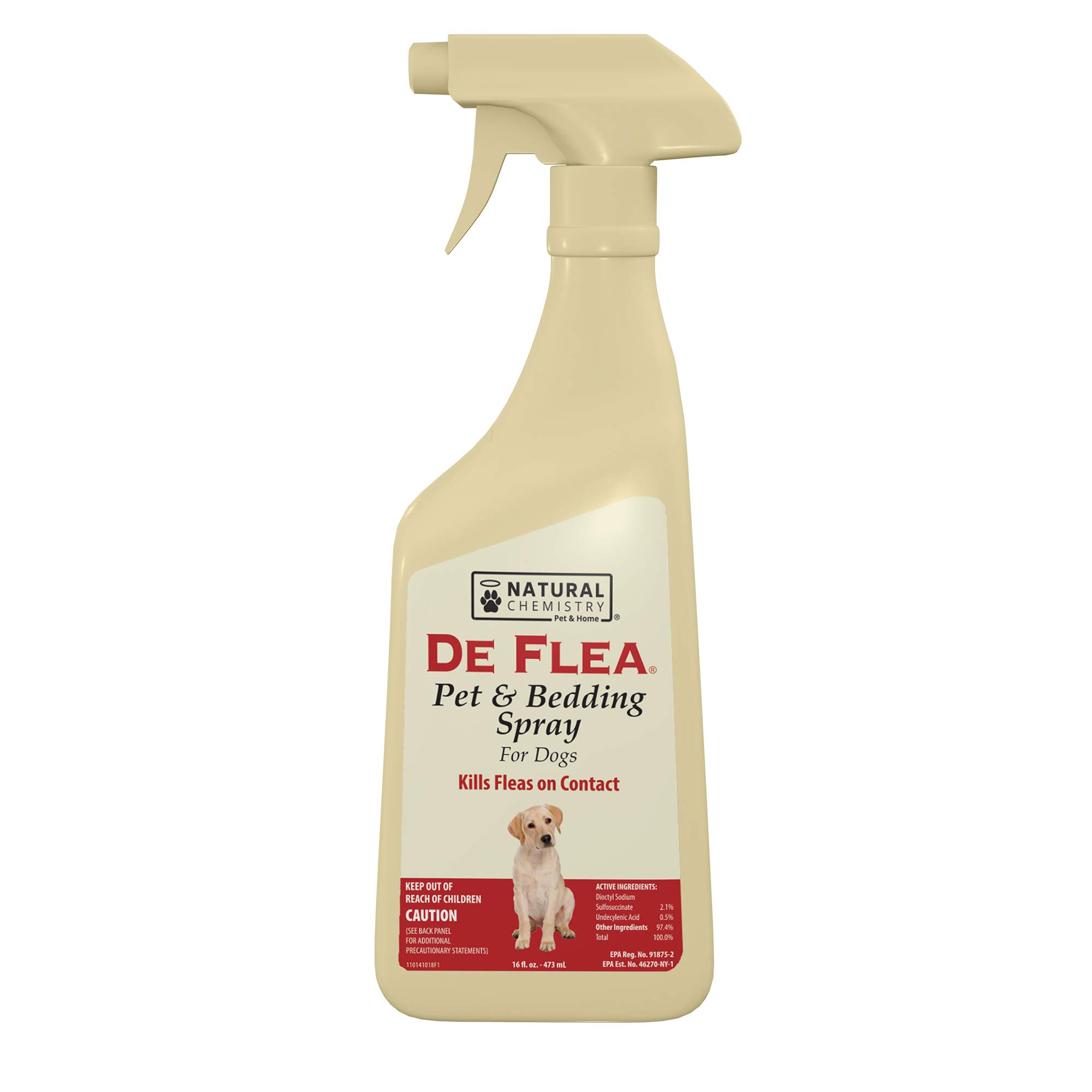 Miracle Care Deflea Pet & Bedding Spray For Dogs 24Oz (Pack of 1)