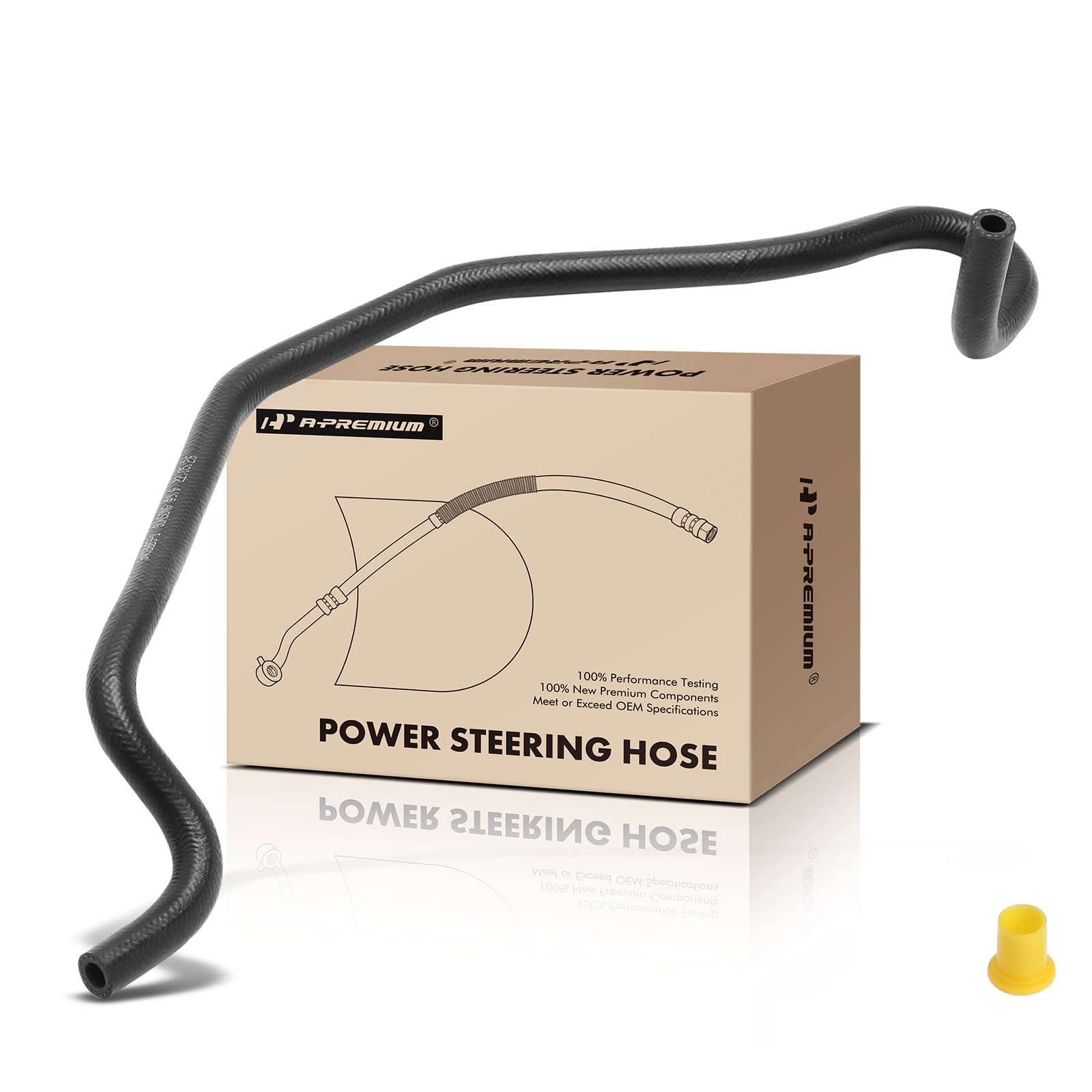 Sunsong Power Steering Return Line Hose Assembly – Intermediate Pipe – Fits Honda Accord 2003–2007