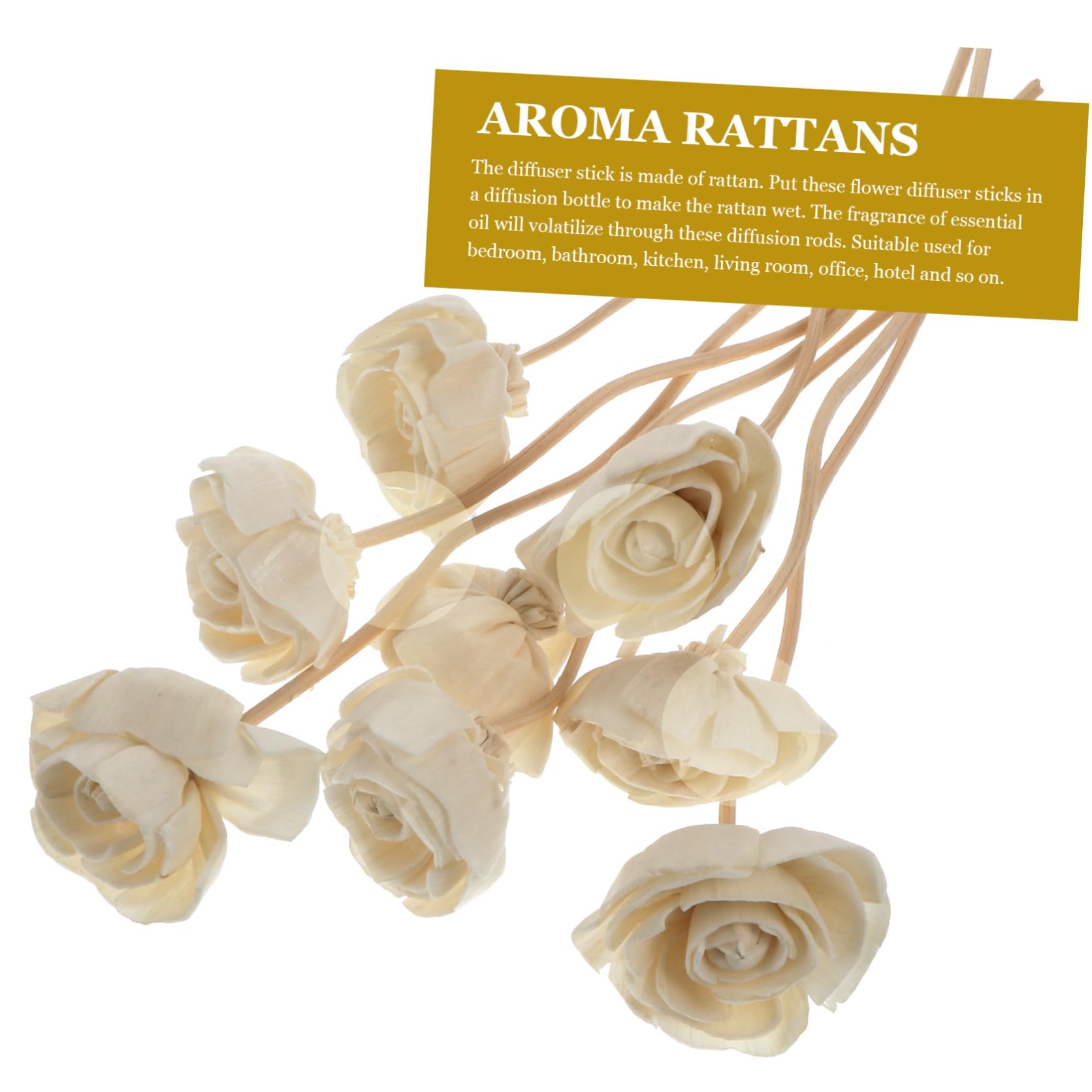 PRETYZOOM Aroma Diffuser Zubehör 32 STK Tong-Gras- Aroma-diffusor-Sticks Reinigung Der Luftstäbchen Diffusor Für Zuhause Blumen-Sticks Stock Duftstäbchen - Raumduft