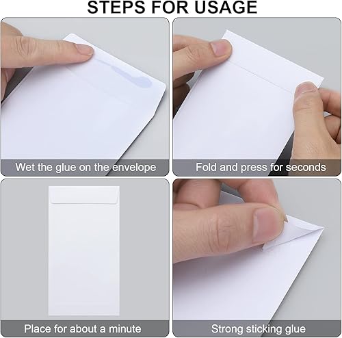 Vista 15 de Paquete de 100 sobres coloridos de efectivo de 6.7 x 3.5 pulgadas, aptos para desafíos de ahorro de dinero de 100 sobres, sobres de dinero gruesos