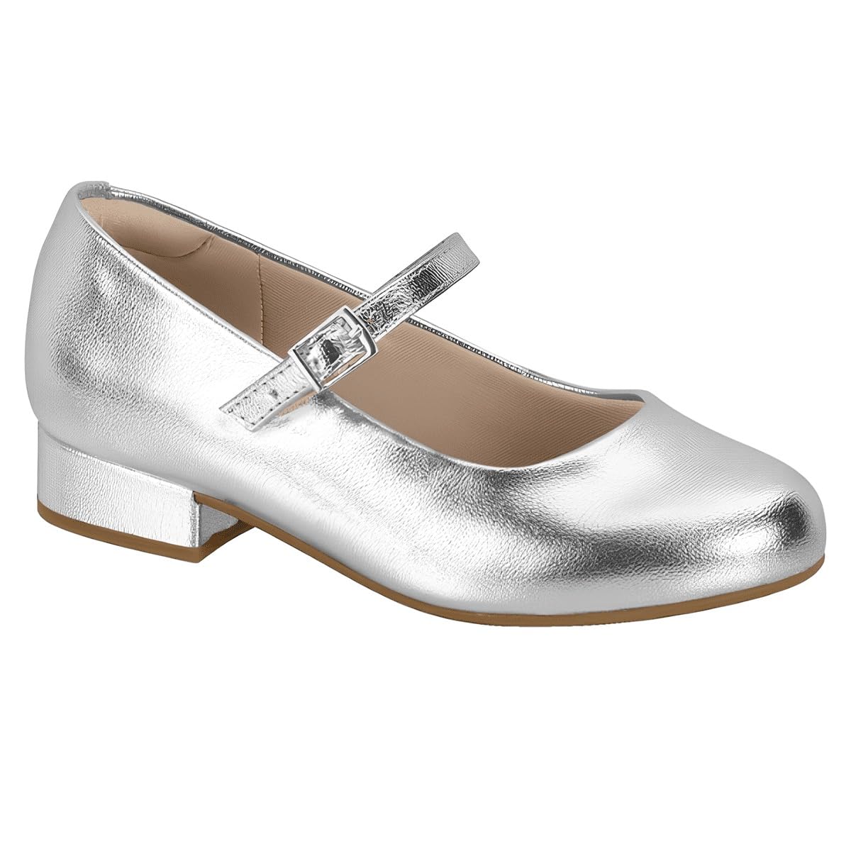 Sapato Infantil Molekinha Social Salto Metalizado Prata em promoção! Veja a oferta e mais achadinhos de Sapatos Infantis 2 Hoje é o melhor dia para comprar Sapato Infantil Molekinha Social Salto Metalizado Prata com aquele preço maroto! Promoção! Aproveite a oferta! 2