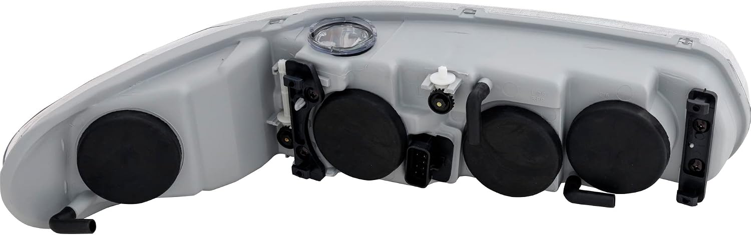 Compatible with 97-05 Century Headlight Headlamp Halogen Front Head Light Lamp with Bulb Left Driver Side
