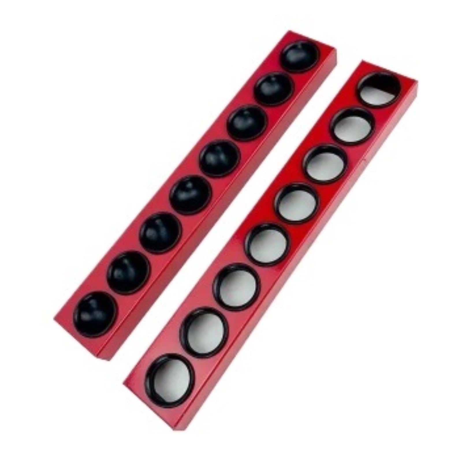 Stojak Do Gry W Golf Organizer Na Kije Golfowe Montowany Ścianie, Oszczędzający Miejsce, Odstęp Między Otworami 3,5 Cm Stojak Do Przechowywania Golfowego