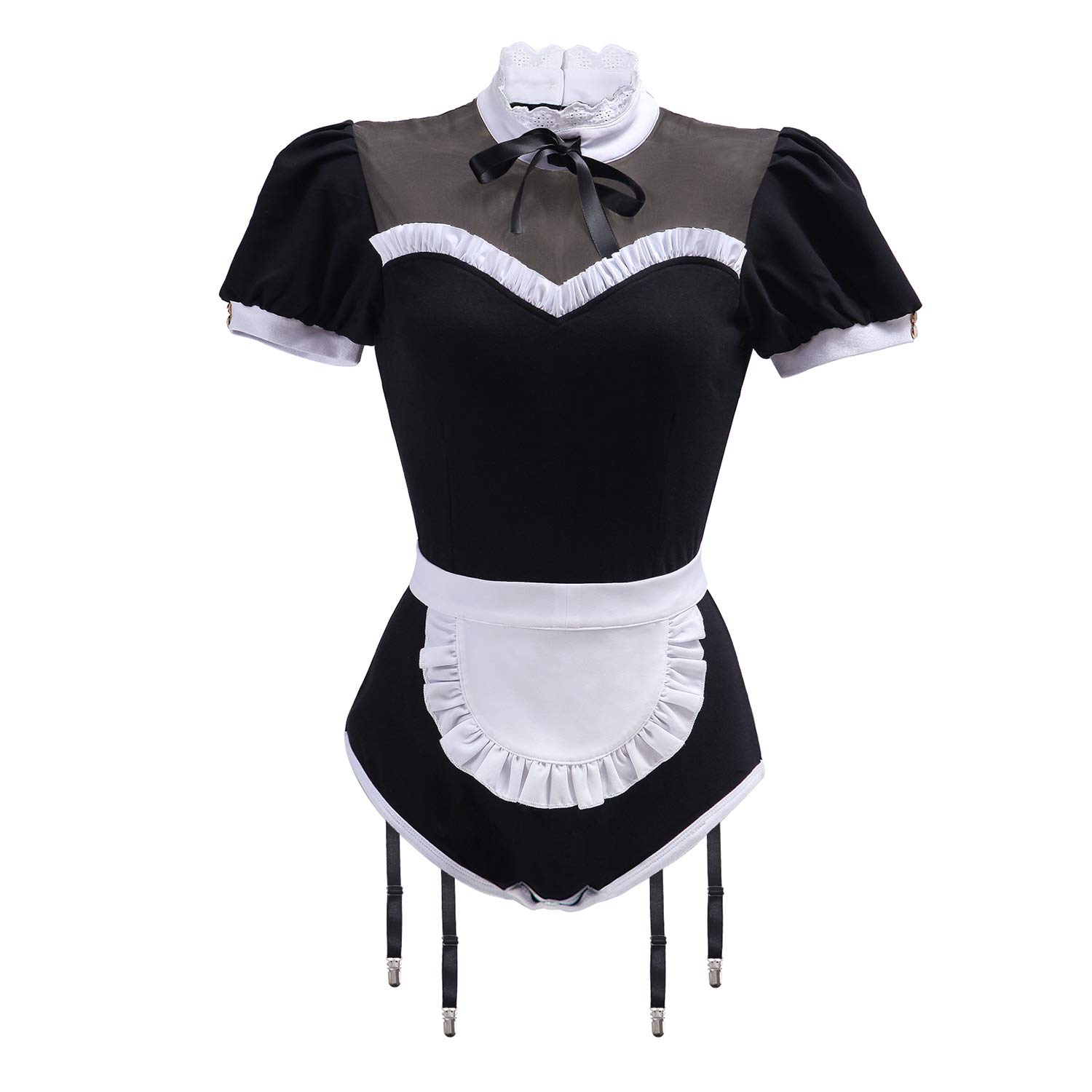 Cotton Romper Onesie Pajamas Bodysuit Maid Suit Buy Online in United
