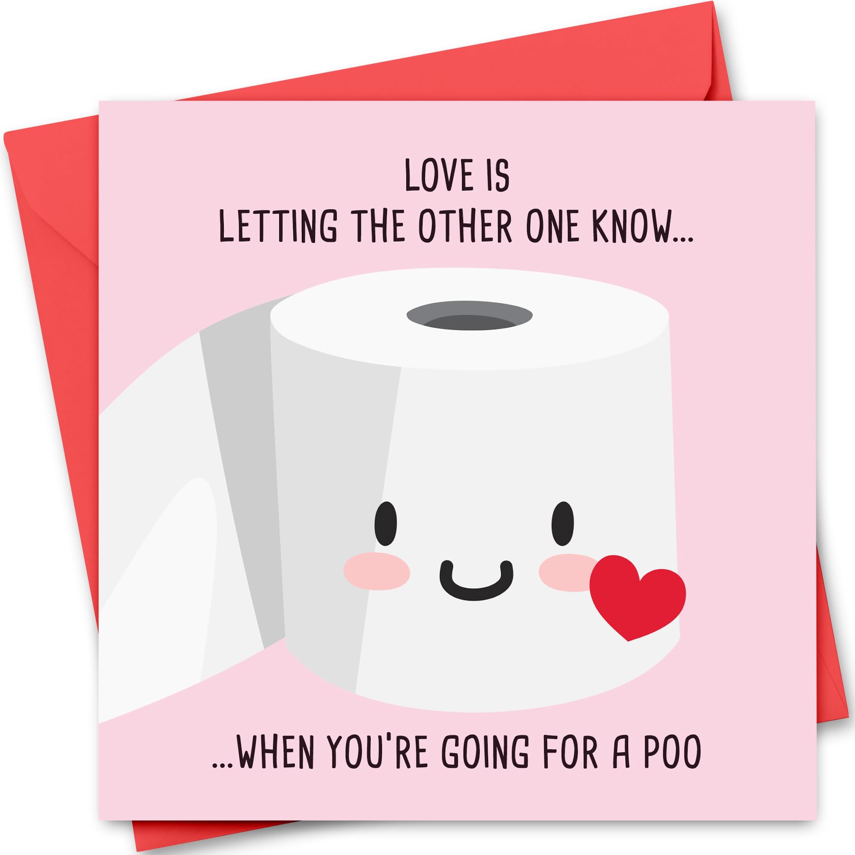 Funny Valentine's Day Card for Him or Her, Valentine's Day Card for Girlfriend Boyfriend, Husband or Wife