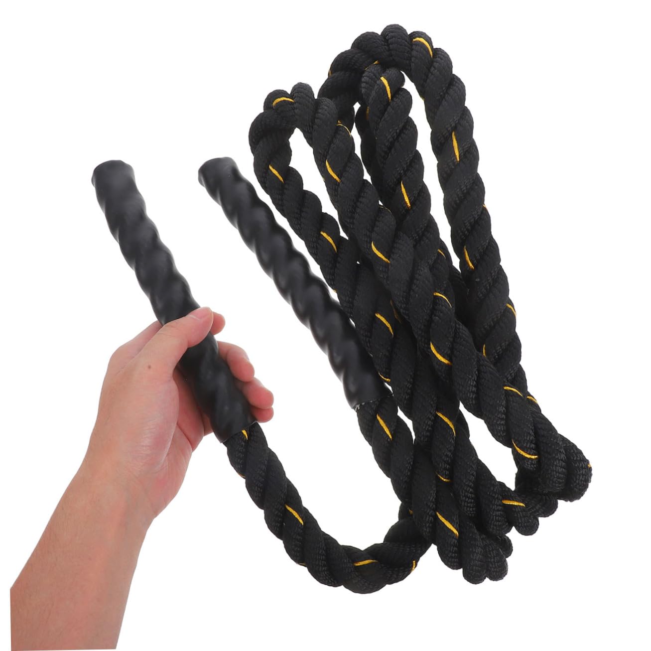 TOYANDONA Corde à Sauter De Fitness Lestée Avec Port De Poids Antidérapant Pour Entraînement Sportif Intérieur Et Extérieur