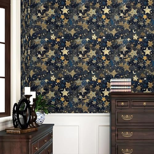 Image of Self Adhesive Decorative Peel Stick Waterproof Wallpaper Wall Decor Removable Wall Paper for Living Room Hall Decoration PVC Vinyl DIY Contact Paper 45x304cm