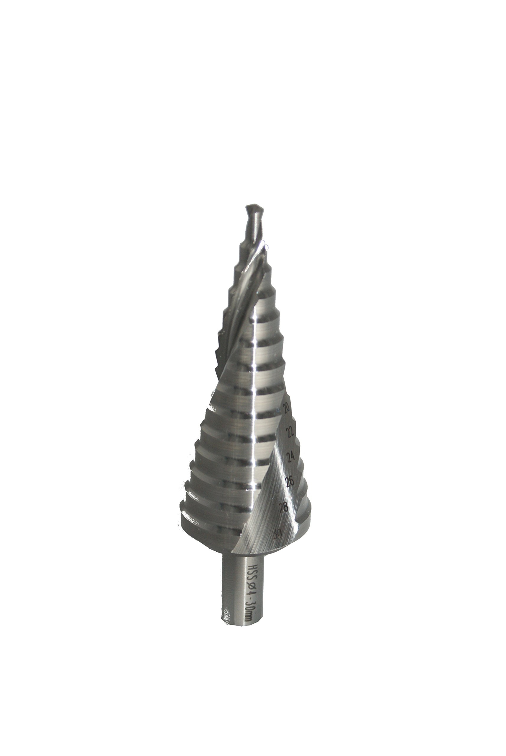 Eventus by Exact 17334 HSS zestaw wierteł stopniowych 3-częściowy 4-12 mm, 4-20 mm, 6-30 mm trzpień cylindryczny 1 zestaw