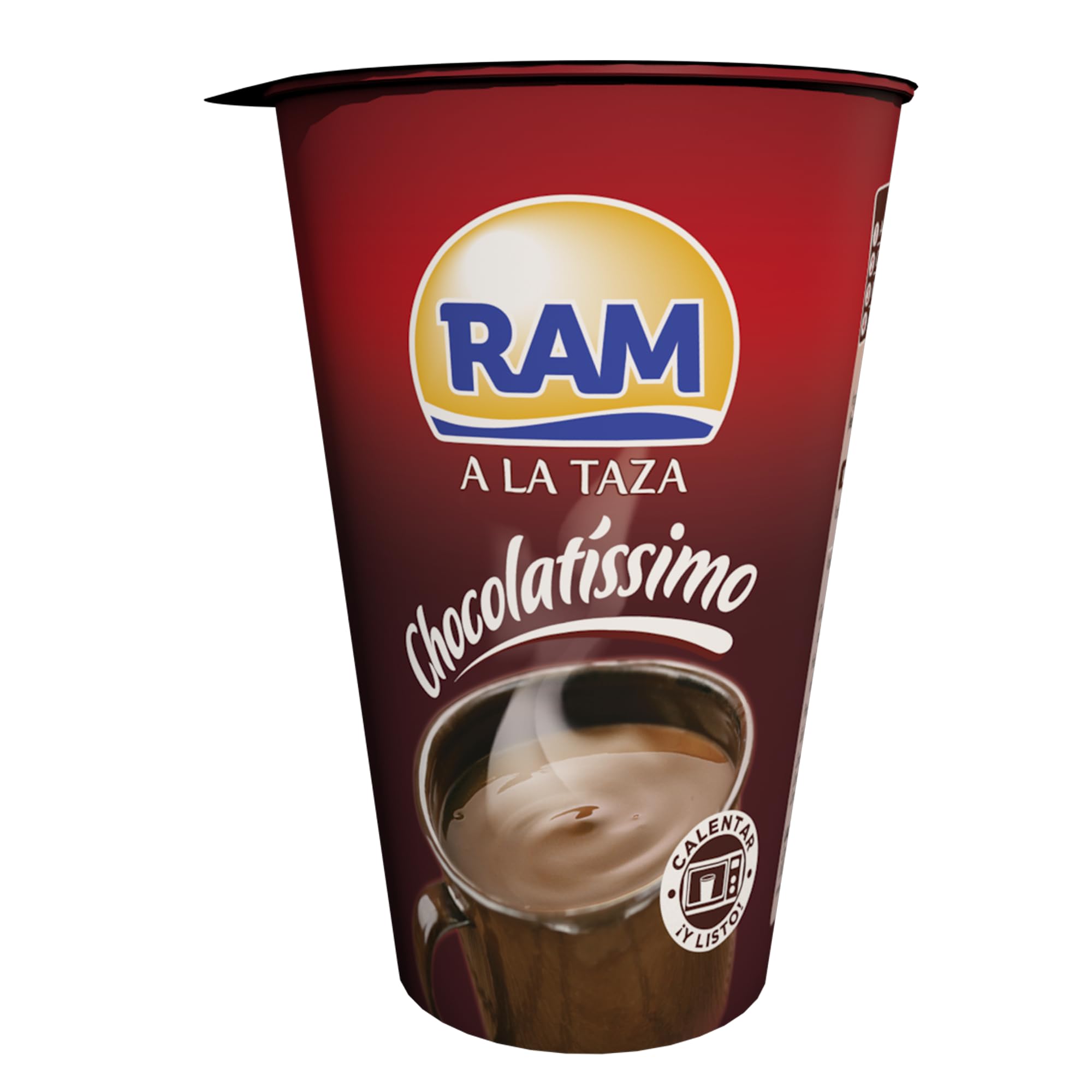 Chocolatíssimo Chocolate RAM vaso 200ml Caja 10 uds