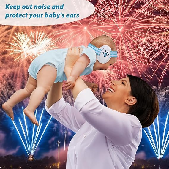Image of Baby Ear Protection, Noise Cancelling Headphones for Babies and Toddlers Up to 36 Months