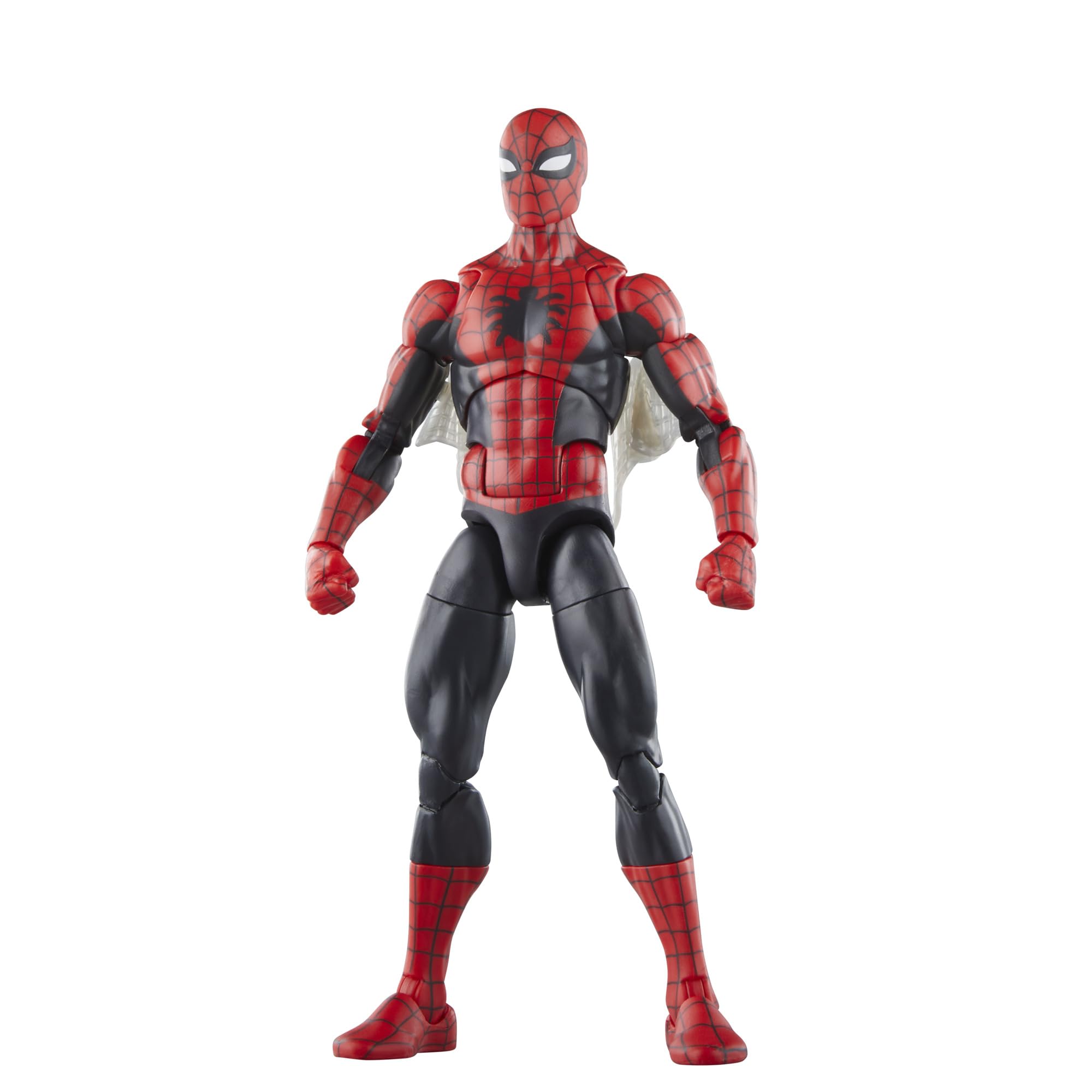 Spider-Man Marvel Legends Series The Amazing – Figura de Acción 15 cm Retro Marvel Comics, Figura Coleccionable con 11 Accesorios, Juguete a Partir de 4 Años