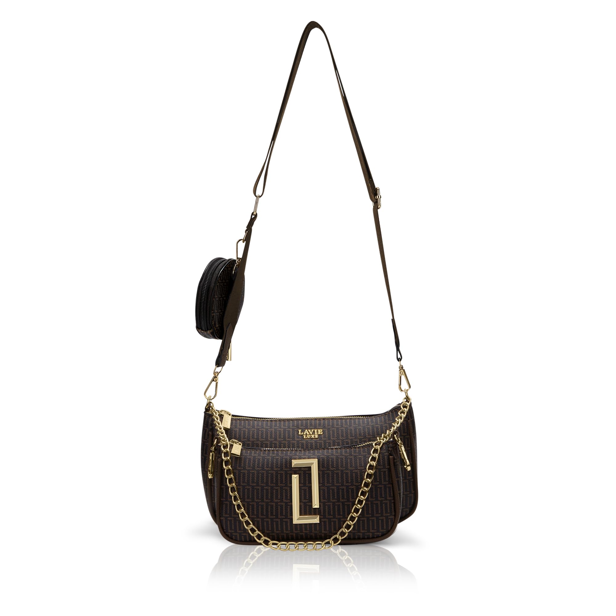 Women's Chunk25 Monogram Print Sling Bag | Ladies Purse Handbags | Gift For Women-image-20