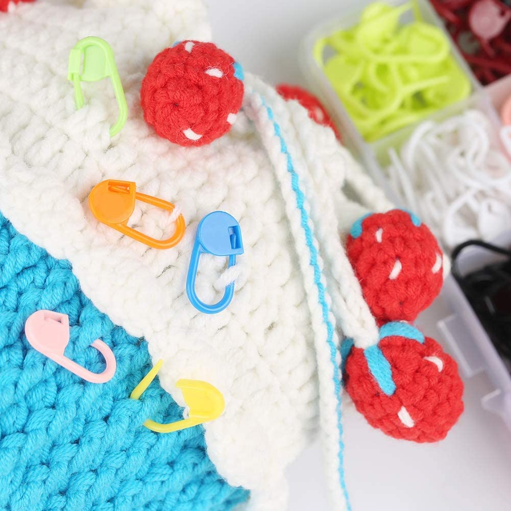 150 Pezzi Segnapunti a Spilla Marcatori Punto Maglia Stitch Contatore per co