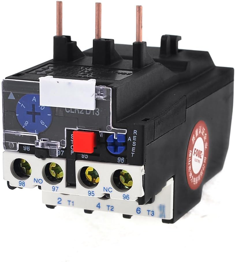 uxcell Overload Protection 3Pole 7-10A Motor Protector Thermal Overload Relay