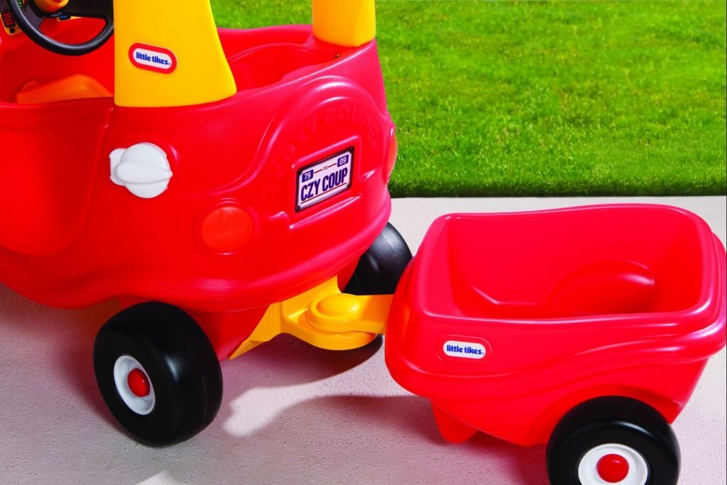 Little Tikes 620720E3X1 LT Cozy Coupe Anhänger, rot