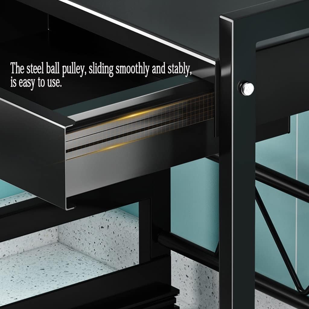 Especiero Estanteria Cocina Estante De Cocina, Organizador De Especias De Metal De 2 Niveles, Estante De Pie Para Gabinete De Cocina, Organizador De Estante De Oficina Y Baño Organizador Especias