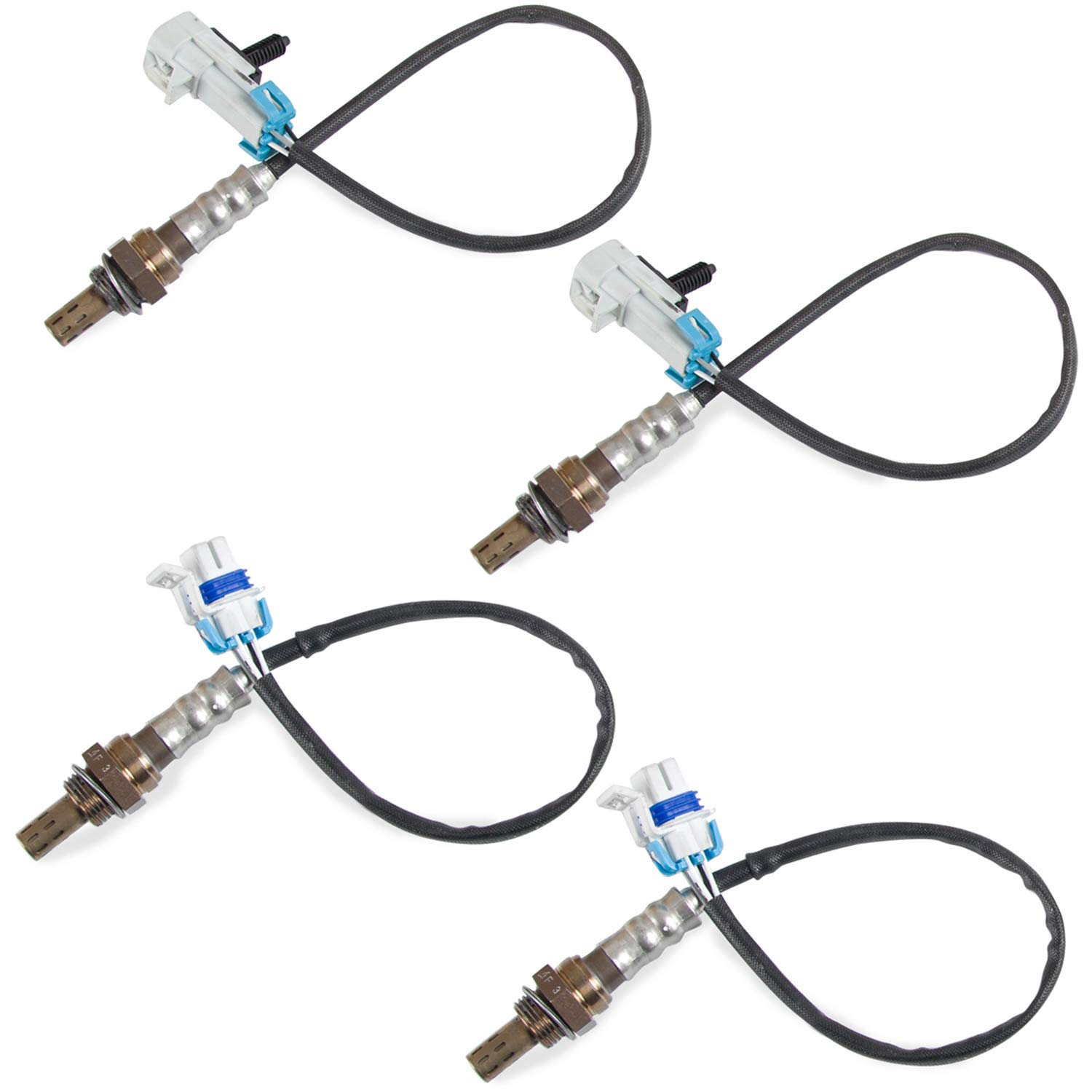 RANSOTO 4pcs Upstream Downstream O2 Sensor Oxygen Sensor