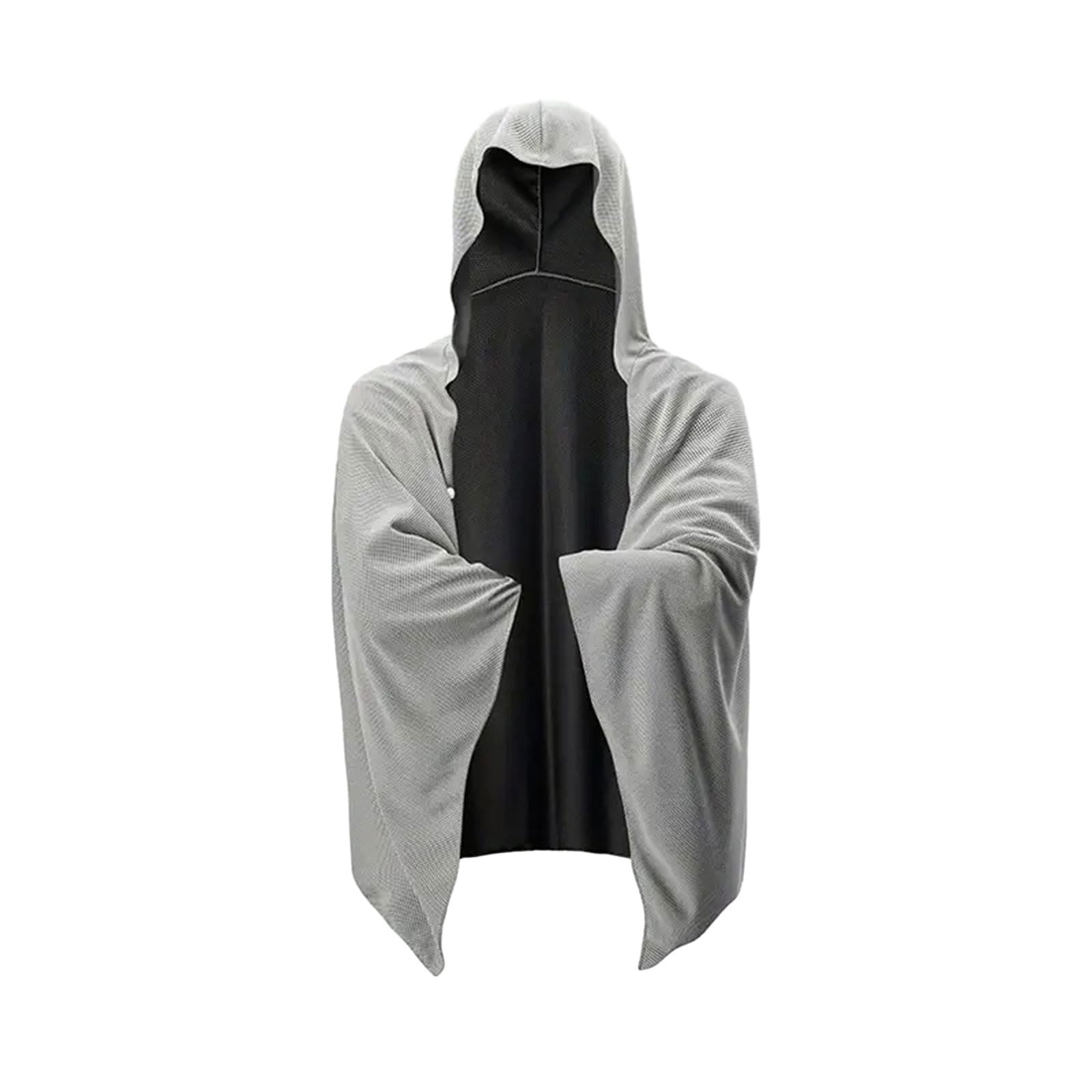 Nucelit Cool Bathrobe, Quick Drying Bath Towel Absorbent Sports Cloak Quick Drying Bathing Towel