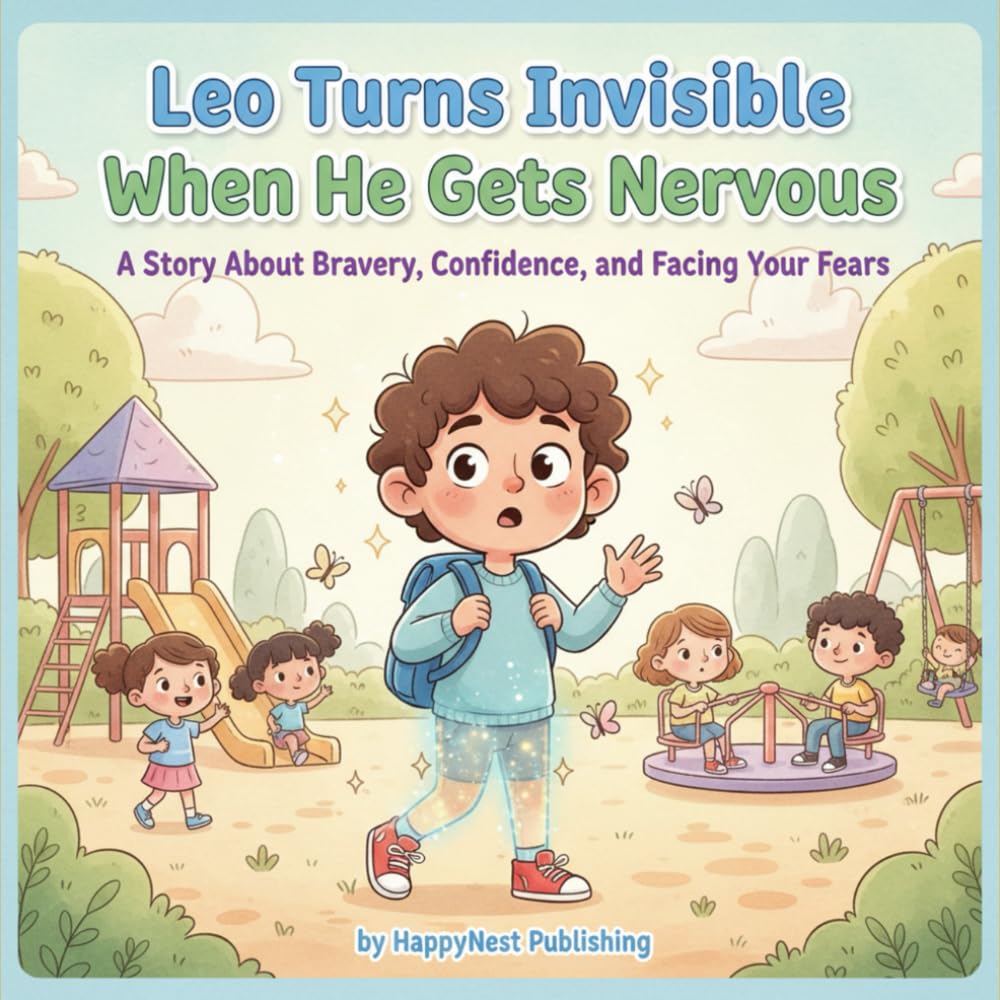 Leo Turns Invisible When He Gets Nervous: A Story About Bravery, Confidence, and Facing Your Fears (Leo Learns to Be Brave)