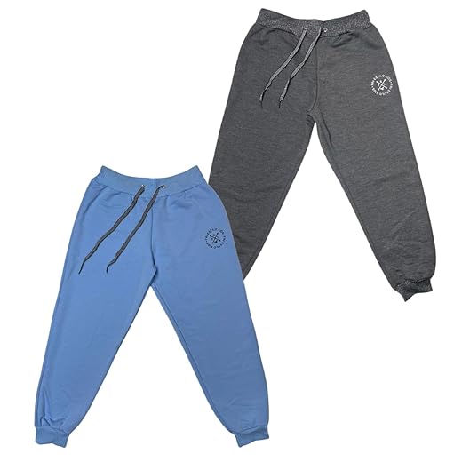 Kit 2 Calças Infantis de Moletom para Menino Inverno Confortáveis