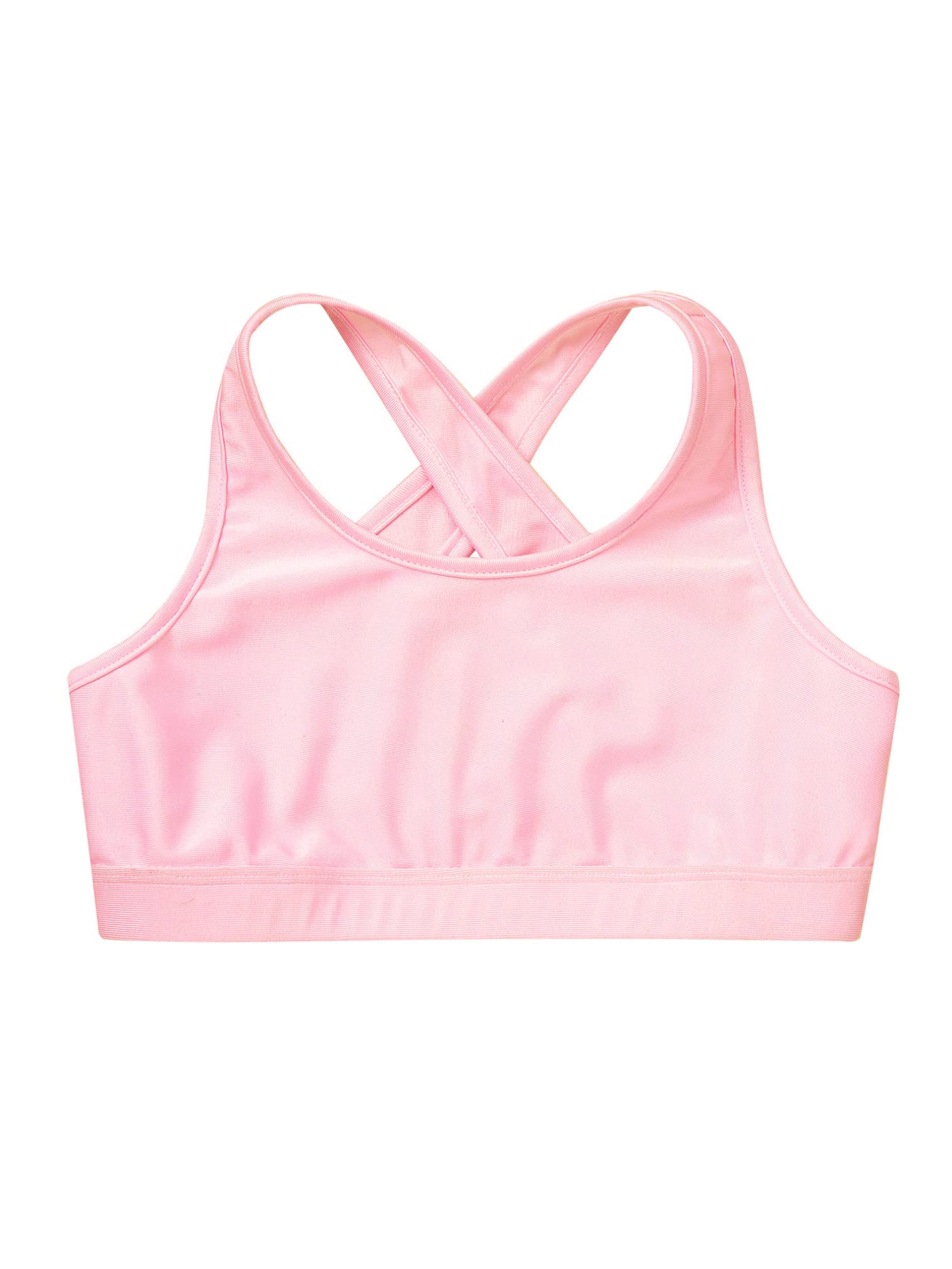 JEATHA Mädchen Tennis Golf Anzug Ärmellos Crop Top Bauchfrei Yoga Fitness Oberteil Sportskort Tennisrock Sportkleidung