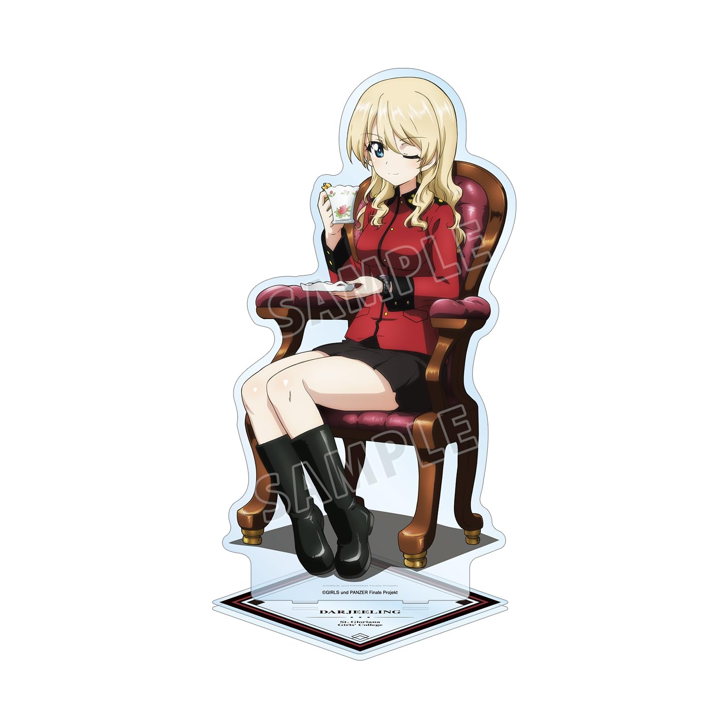 ガールズ＆パンツァー最終章/ダージリン/Sitting Pose Doll/新品未開封 