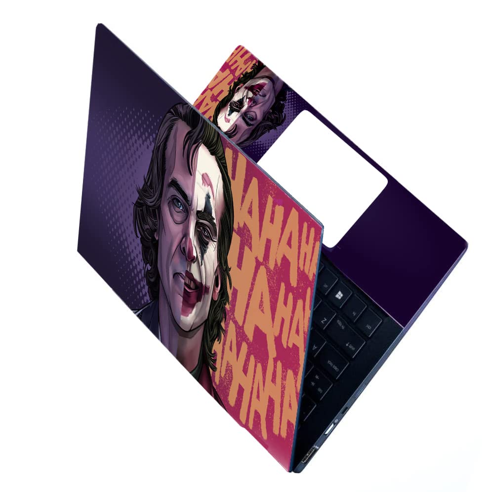 ANCIARY Full Laptop Skin Bubble-Free HD Quality Sticker for Laptops Upto 15.6" Compatible with Apple/Dell/HP/Lenovo/Acer/Asus/Sony (Dustproof|Waterproof|Scratchproof|Reusable)-Joker HA FL ANM (B0C6MSWSQ1) Amazon Price History, Amazon Price Tracker