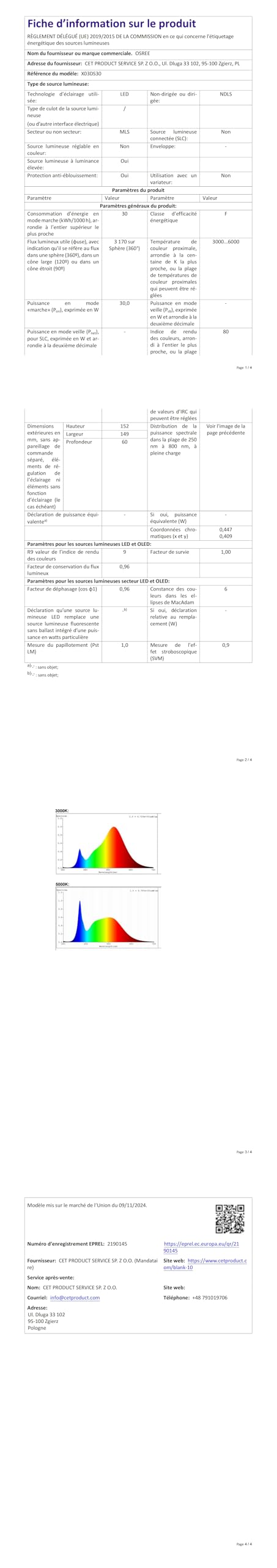 30W Fari LED PAR56 per Piscine, Lampada Piscina Non Dimmerabile 3000lm, Luce Piscinas IP68 Impermeabile Riempito di Resina per Piscinas in Cemento, 12V AC/DC, Bianco Freddo