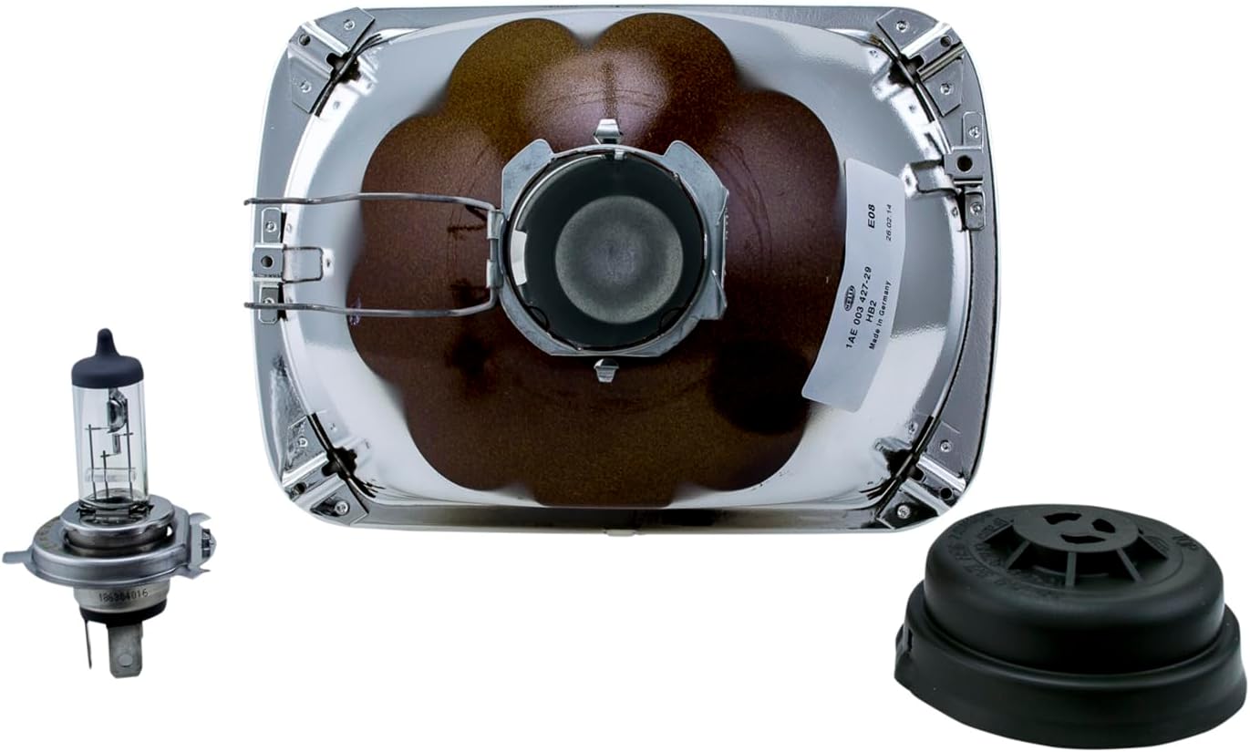 HELLA 003427291 Vision Plus 190x132mm High/Low Beam 12V Halogen Conversion Headlamp (HB2), White