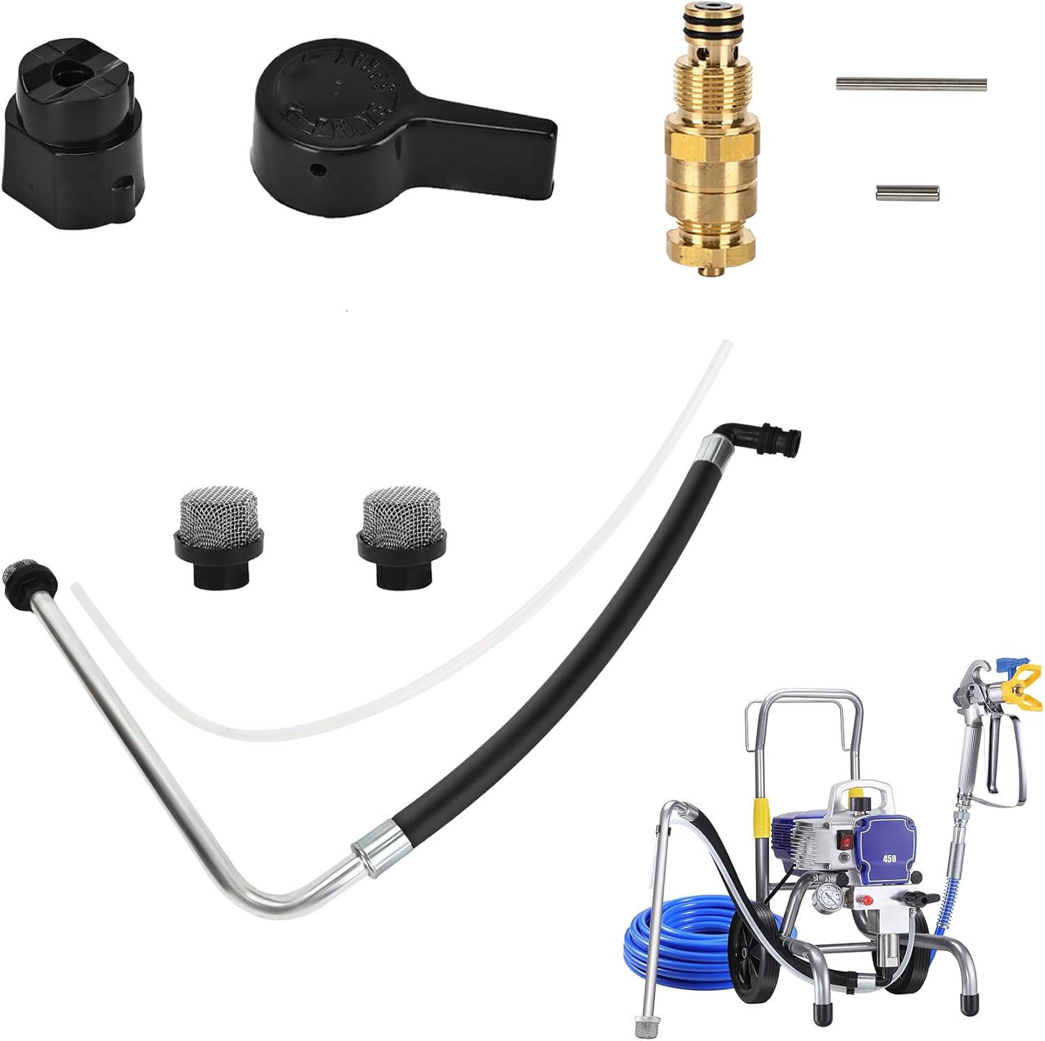 Suction Hose/Reflux Line and 700258 Spray Valve Kit bundled product