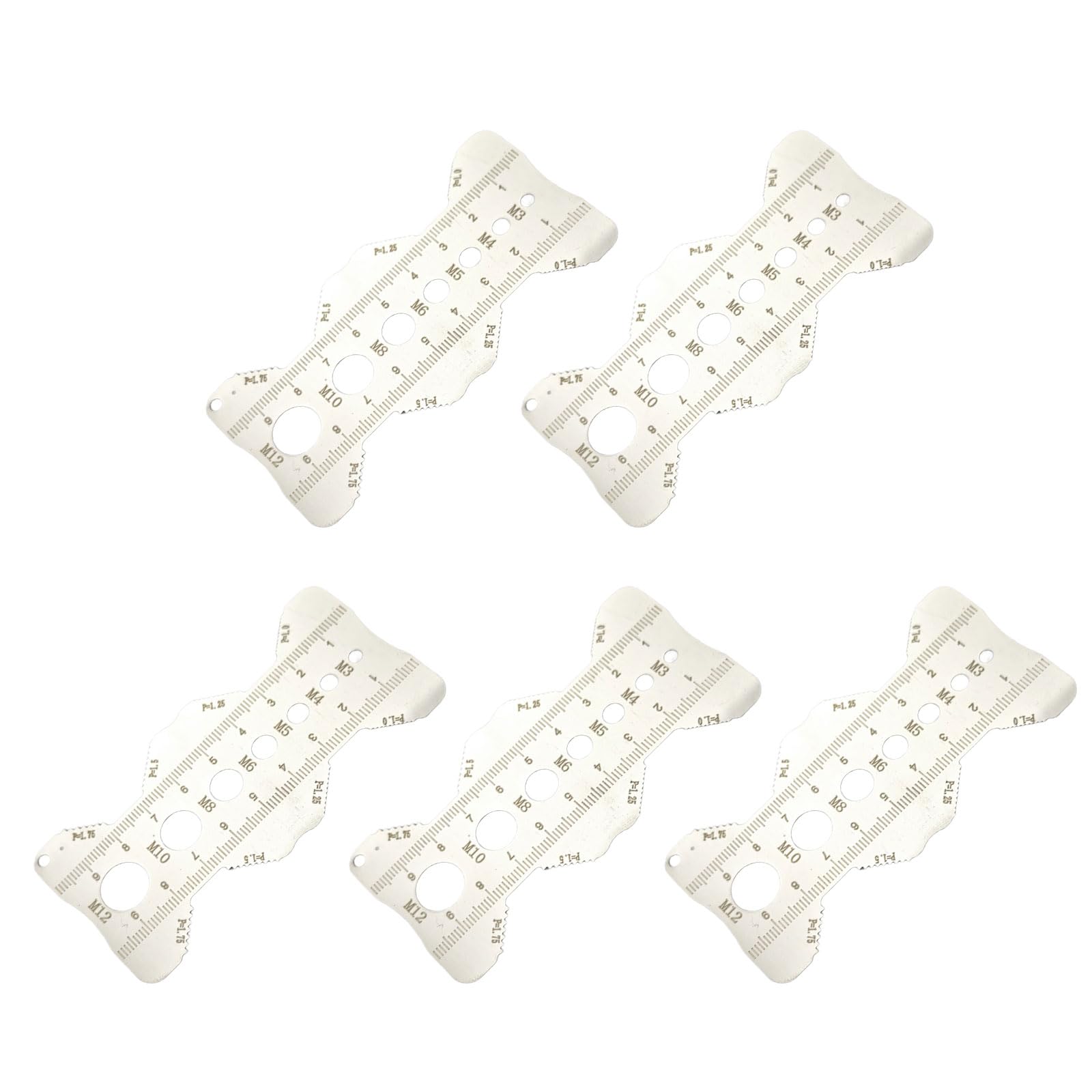 Multifunctional Etch Scale Gauge for Accurate Measurement of Screw Thread Length and Pitches Thread Caliper