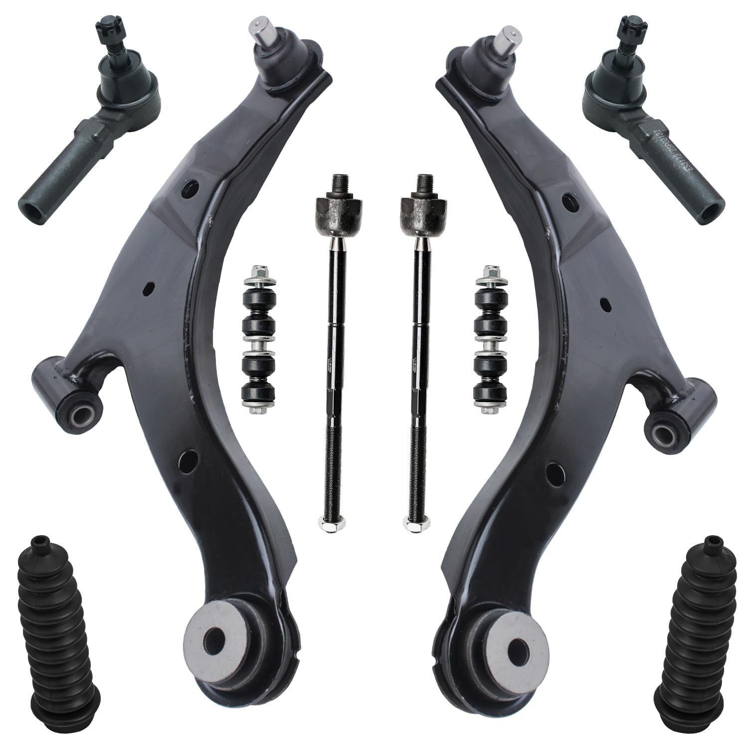 Detroit Axle - Front End 10pc Suspension Kit for 2000-2005 Dodge Neon 2001