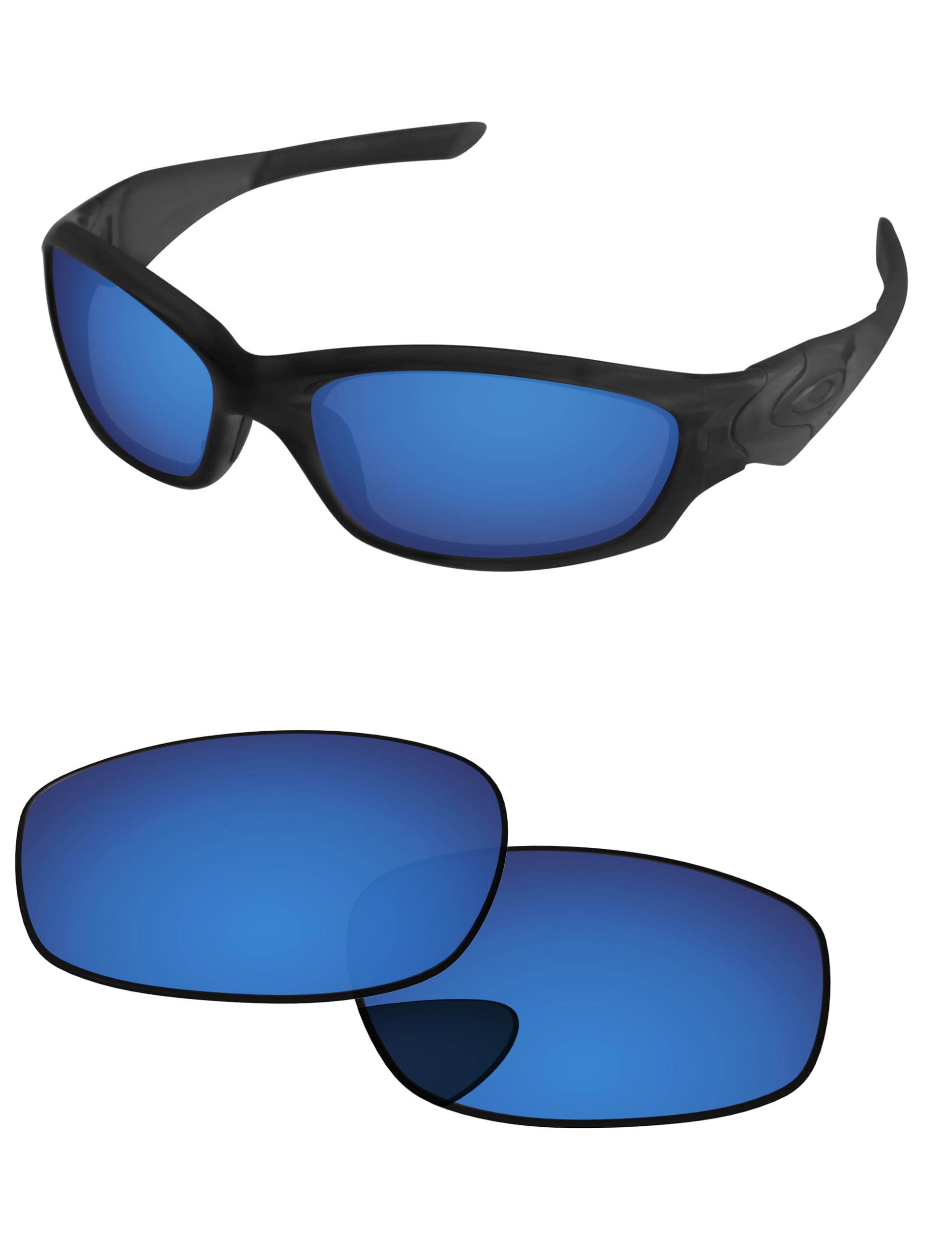 Lentes de repuesto para gafas de sol Oakley Straight Jacket 2007