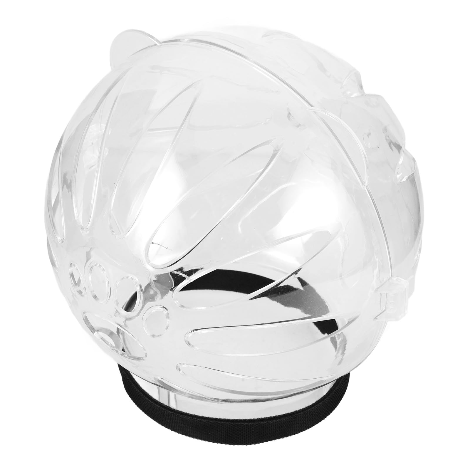 Casque chat ABS léger protecteur ajustable pour convalescence