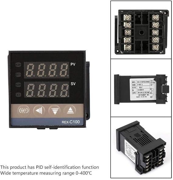 PID Digital Temperature Controller, Heater Cooler Device Relay Output REX-C100FK02-M*AN for Vegetable Greenhouse All Systems thermostatdigital temperature controller rex-c100