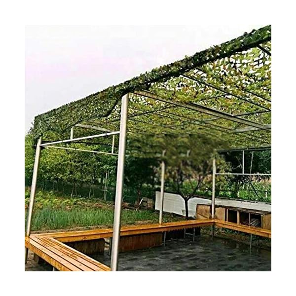 XHSSF Outdoor-Tarnnetz Dschungel-Camouflage Netz Anti-Spionage-Bildschirm geeignet für die Schattierung Garten… – Bild 8