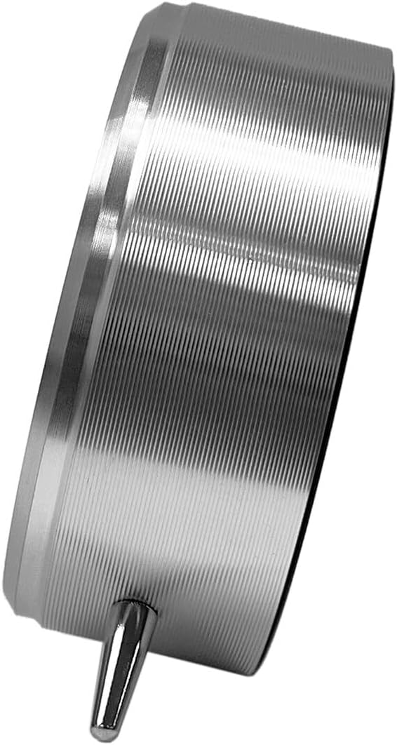 SEIKO QXE065LLH Heritage Design Watch Face Aluminum Bedroom Alarm Clock, Blue, 4 Inch