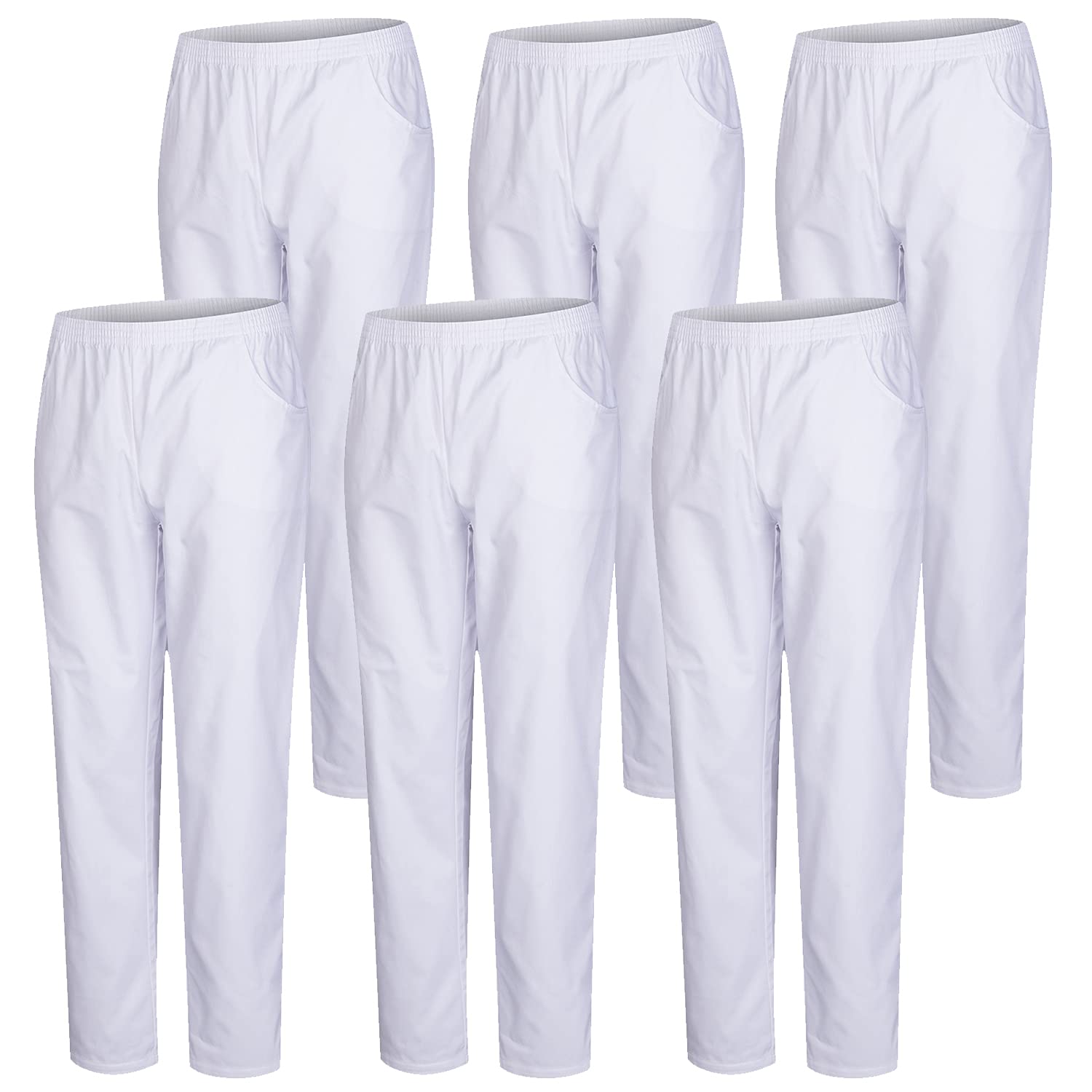 MISEMIYA Unisex Medizinische Schlupfhose (6er Pack)