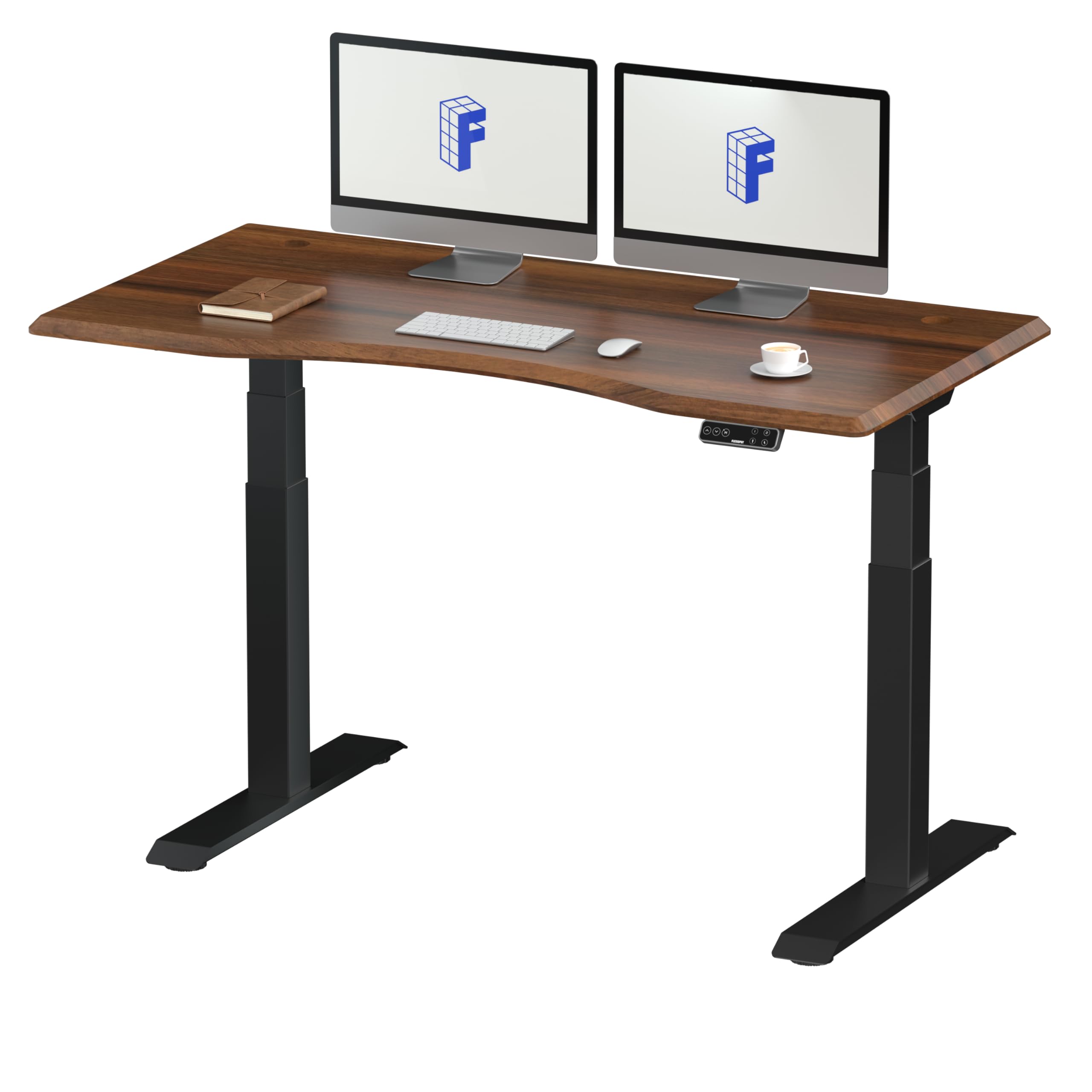 Amazon | FLEXISPOT スタンディングデスク メーカー5年保証 電動式昇降  