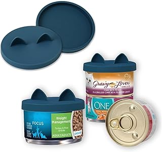 OHMO Cat Food Can Lids - Small Silicone Covers