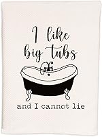 Vista 8 de Moonlight Makers Toalla de mano suave con tejido de gofre, 100% algodón blanco puro, decoración de baño/cocina, descuentos multicompra, idea