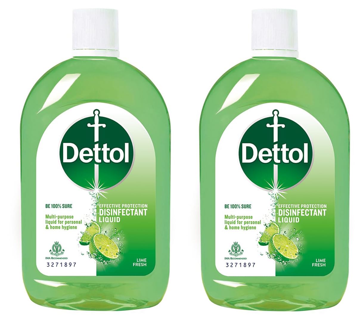 Dettol Liquid Disinfectant for Floor Cleaner, Surface Disinfection, Personal Hygiene (Lime Fresh, 550ml) (Pack of 2) (B0CJFY3WK9) Amazon Price History, Amazon Price Tracker
