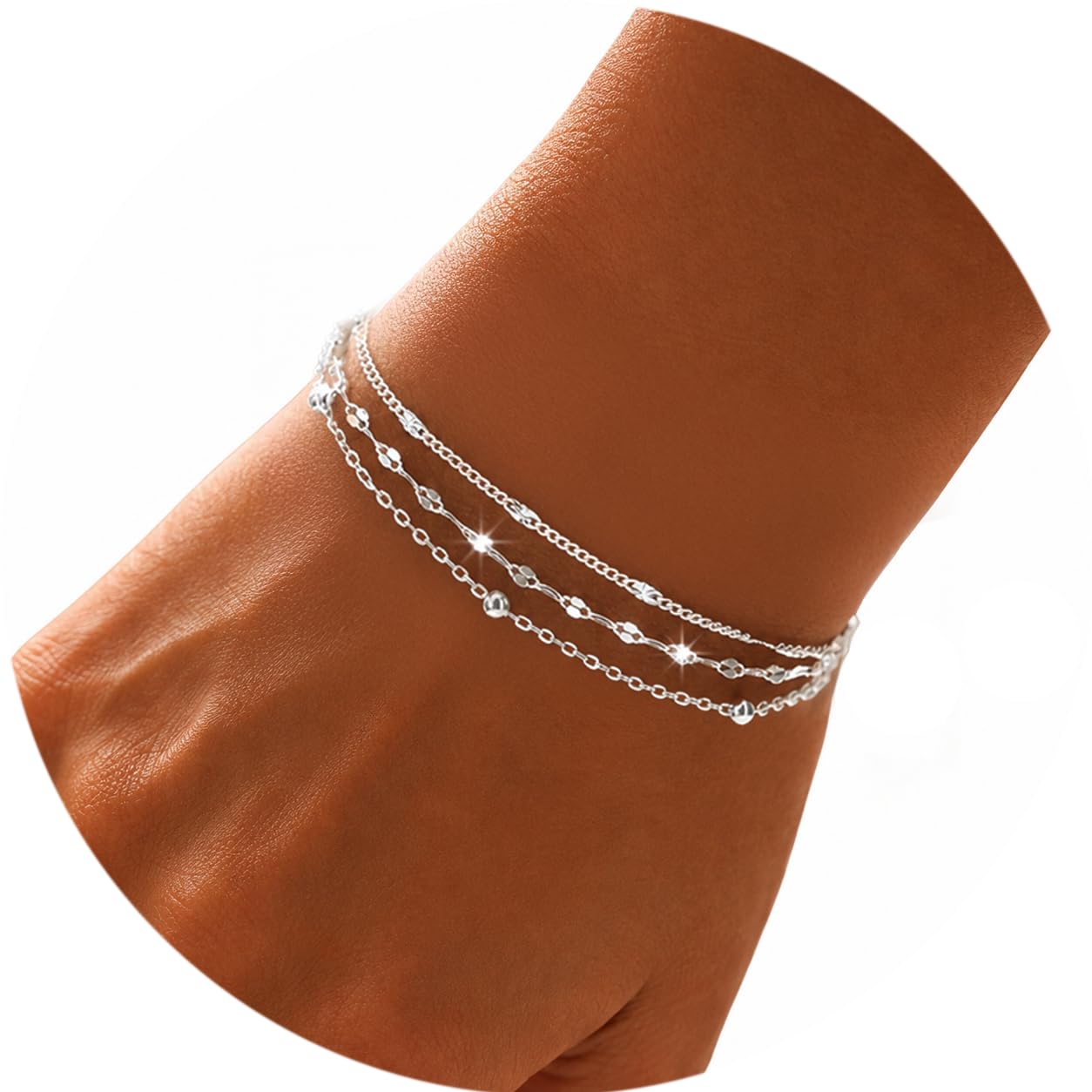Alster Herz* 925 Sterling Silber Armband Damen – Elegantes feines Schmuckarmband, verstellbar, zeitlos & hautfreundlich