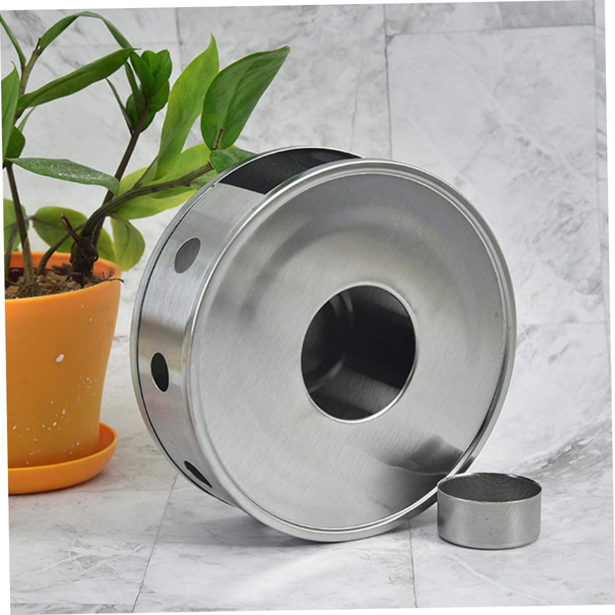 MAGICLULU 2pcs Teapot Warmer with Candle Tray Practical Tea Heaters for Home Office and Tea Houses Features Ventilation for Heat Dissipation