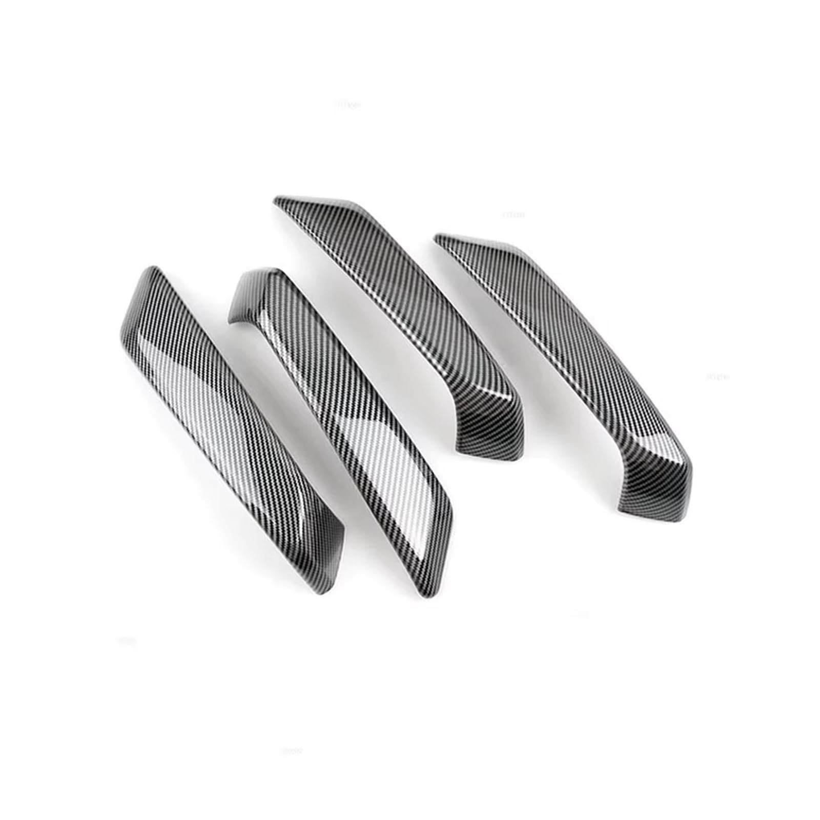 Feoosvx Car Trim Interior for Q5 FY for Sportback SQ5 2018-2021 4X Door Handle Pull Outer Cover Protective Trim Interior Mouldings