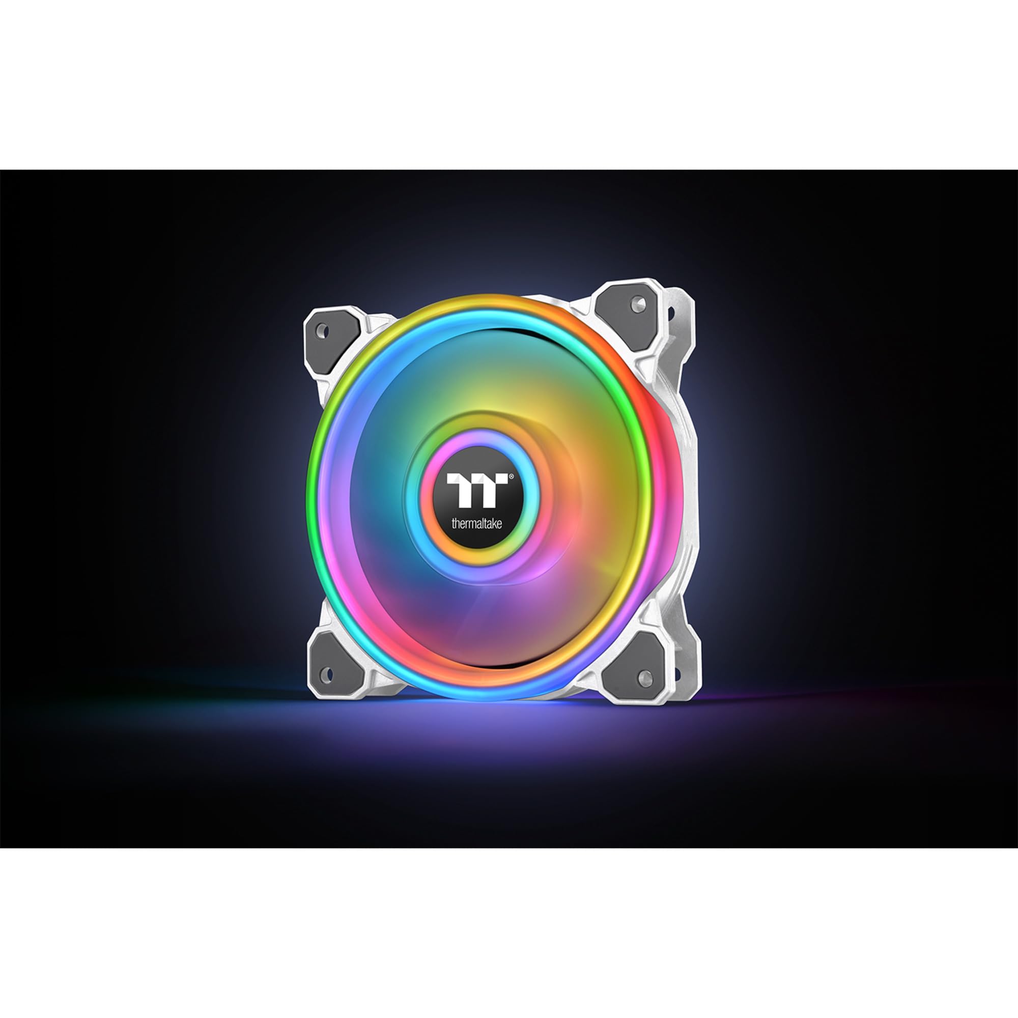 Thermaltake Riing Quad 12 RGB 3 Pack White Edition (Fan + Controller)