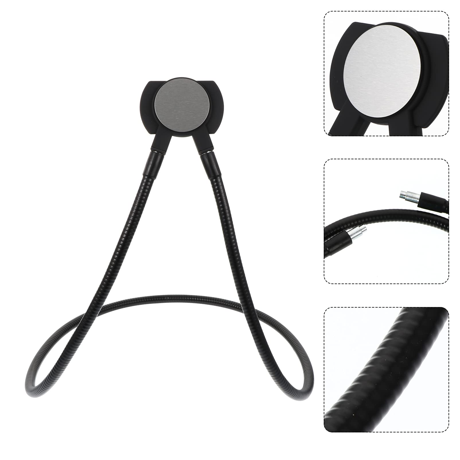 Porta Telefono Magnetico Rotante Gradi Supporto per Cellulare da Collo Staffa per Telefono Pigro per Uso Casalingo Antiscivolo Sicura e Stabile